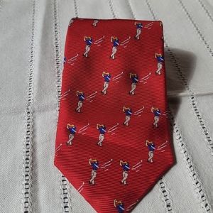 Lauren by Ralph Lauren silk golf tie